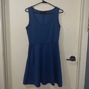 blue women’s dress